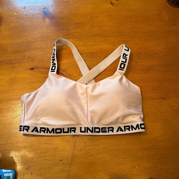 Pink Under Armour Sports Bra - Picture 2 of 2
